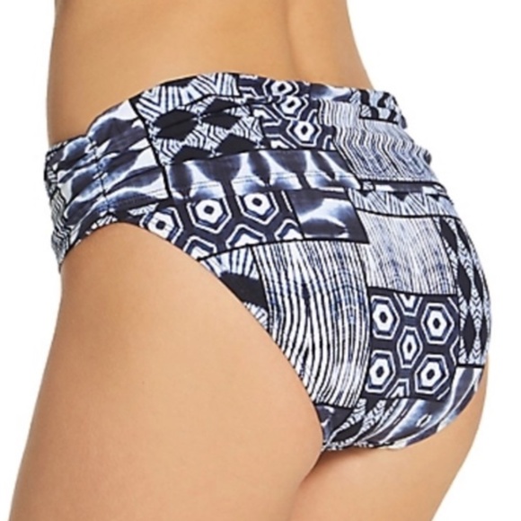 Blue Patterned Bikini Set-underwire - Picture 6 of 14